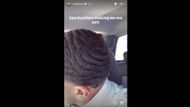 Ronika Stone gave her take on the quarterback's new hairstyle. (Photo via Ronika Stone's IG Story)